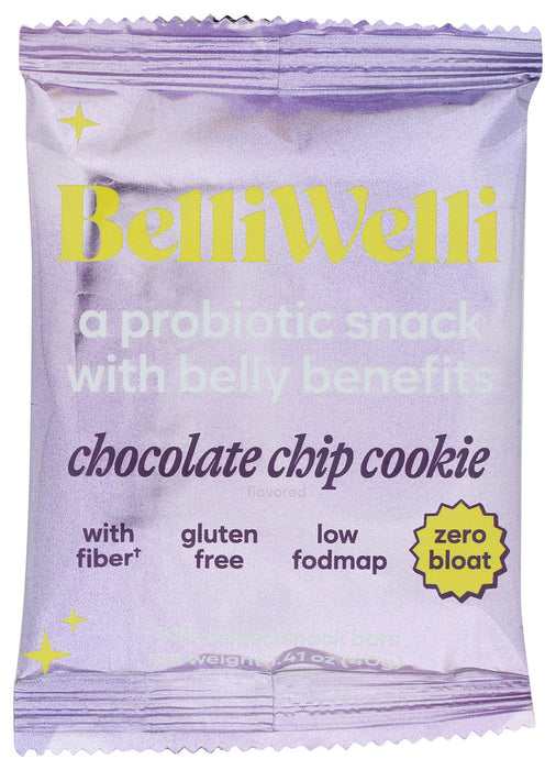 BELLIWELLI: Snackbar Choc Chip Cookie, 1.41 OZ