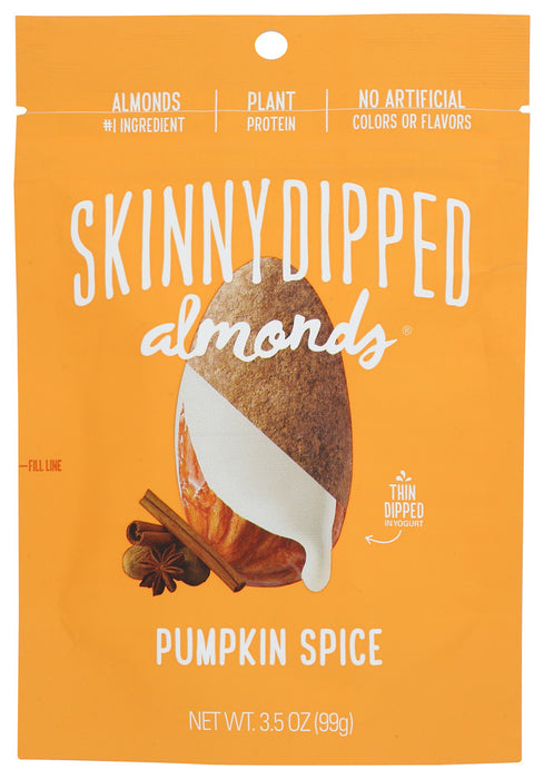 SKINNYDIPPED: Almonds Pumpkin Spice, 3.5 oz