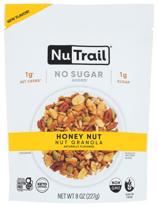 NUTRAIL: Granola Keto Honey Nut, 8 oz