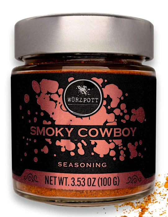 WURZPOTT: Smoky Cowboy Spices, 3.53 oz