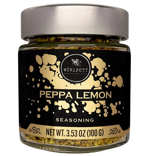 WURZPOTT: Peppa Lemon Seasonings, 3.53 oz