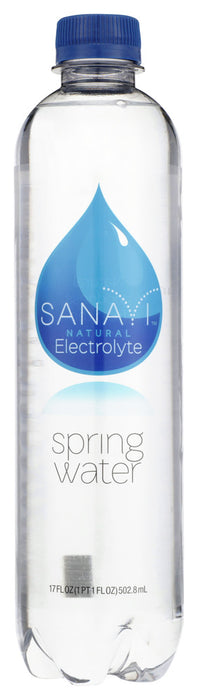 SANAVI: Electrolyte Spring Water, 17 fo