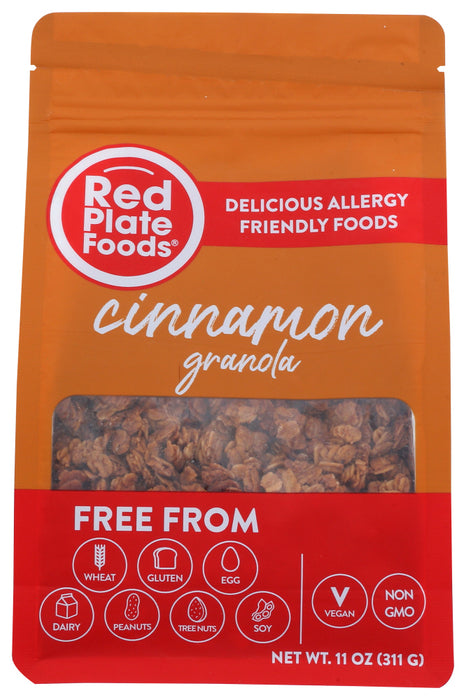 RED PLATE FOODS: Cinnamon Granola, 11 oz