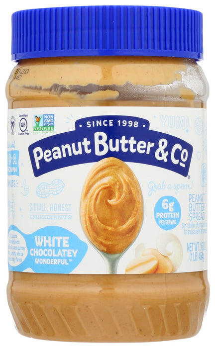 PEANUT BUTTER & CO: White Chocolatey Wonderful, 16 oz