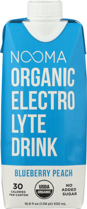 NOOMA: Organic Sports Drinks Blueberry Peach, 16.9 oz