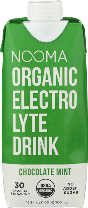 NOOMA: Organic Sports Drinks Chocolate Mint, 16.9 oz