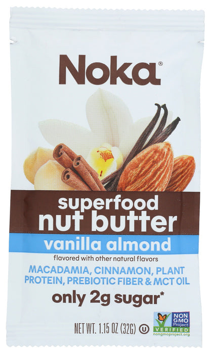 NOKA: Vanilla Almond Nut Butter, 1.15 oz