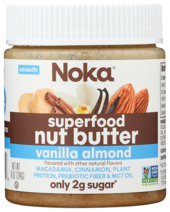 NOKA: Vanilla Almond Nut Butter Jar, 10 oz