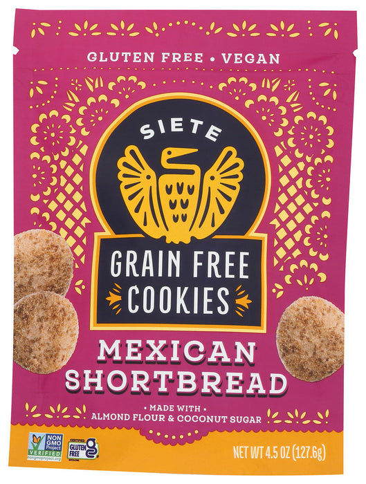 SIETE: Mexican Shortbread Cookies, 4.5 oz