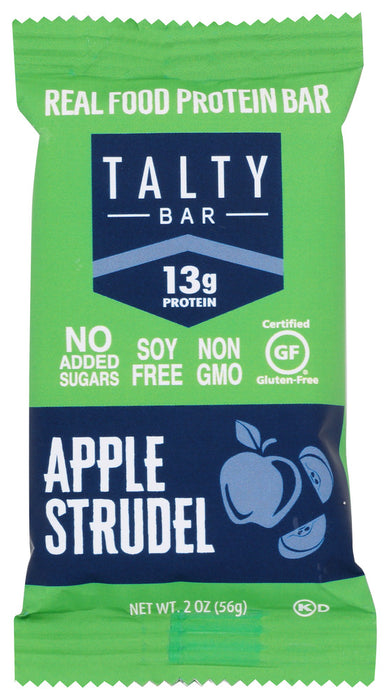 TALTY BAR: Bar Apple Strudel, 2 OZ