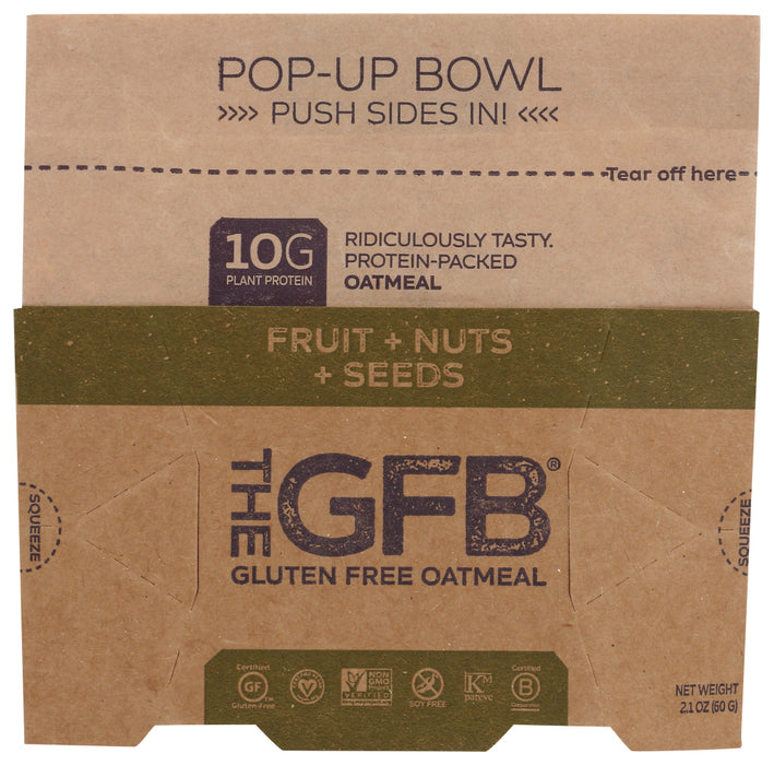 THE GFB: Fruit Nut Seeds Oatmeal, 2 oz