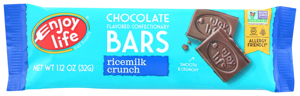 ENJOY LIFE: Boom Choco Boom Bar Ricemilk Crunch, 1.12 oz