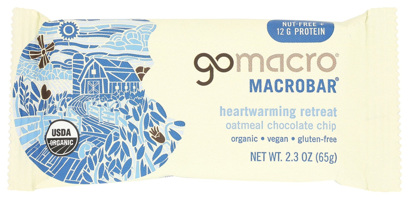 GOMACRO: BAR OATMEAL CHOC CHIP (2.300 OZ)