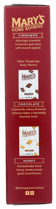 MARYS GONE CRACKERS: Cinnamon Kookies, 5 oz