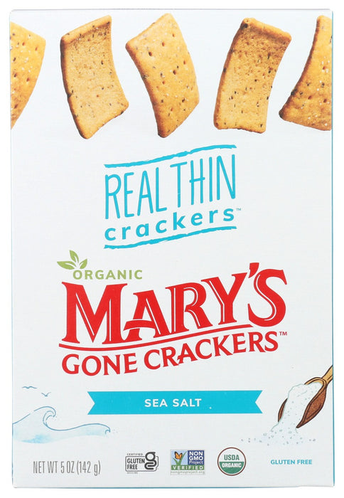 MARYS GONE CRACKERS: Sea Salt, 5 oz