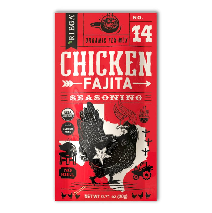 RIEGA: Chicken Fajita Seasoning Mix, 0.71 oz