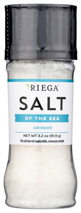 RIEGA: Sea Salt Grinder, 3.2 oz