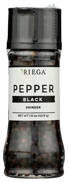 RIEGA: Black Pepper Grinder, 1.6 oz