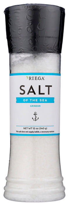 RIEGA: Sea Salt Grinder, 12 oz