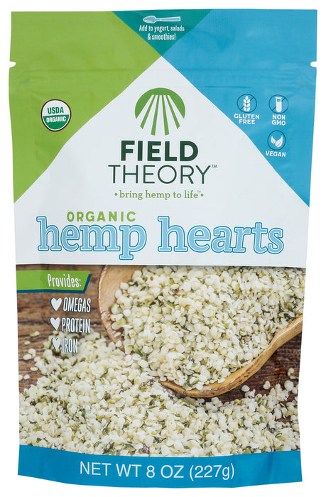 FIELD THEORY: Seed Og Hemp Hearts, 8 OZ