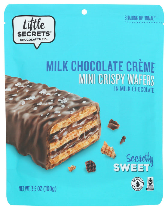LITTLE SECRETS LLC: Wafer Mlk Choc Sslt, 3.5 oz