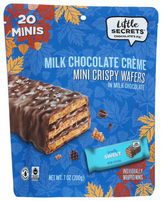 LITTLE SECRETS LLC: Wafer Mlk Choc Ssalt Fall, 7 oz