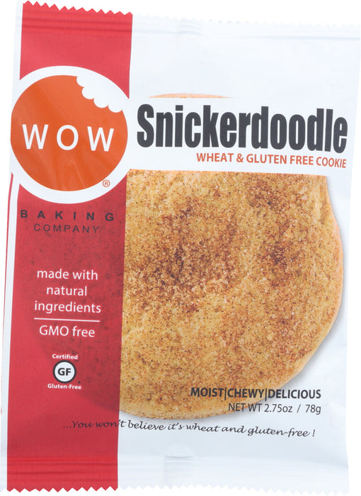 WOW BAKING: Cookie Gf Snickrdoodle Ss, 2.75 oz