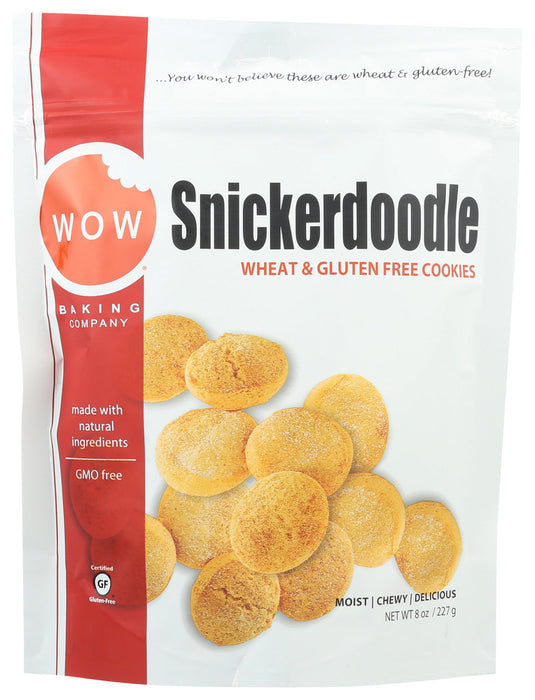 WOW BAKING COMPANY: Cookies Snickerdoodle, 8 oz