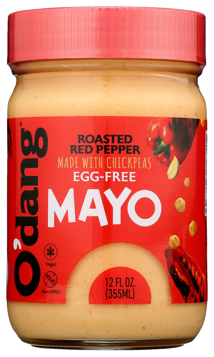 ODANG HUMMUS: Mayo Roasted Red Pepper, 12 oz