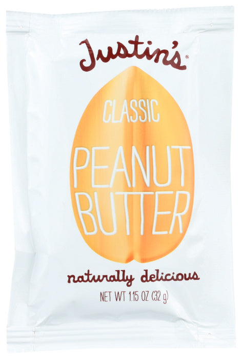 JUSTIN'S: Classic Peanut Butter Squeeze Pack, 1.15 oz