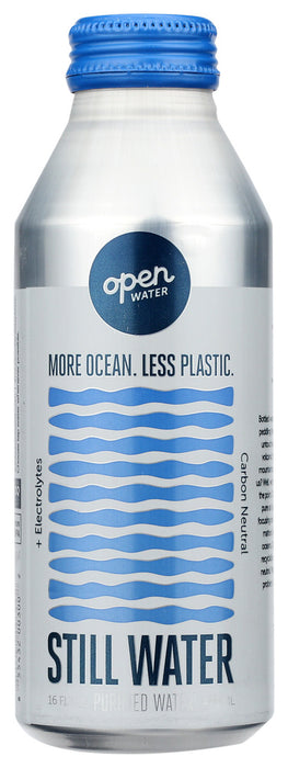 OPEN WATER: Still Water Aluminum Bottle, 16 oz