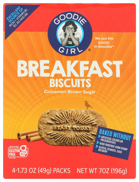 GOODIE GIRL: Cinnamon Brown Sugar Breakfast Biscuits, 7 oz