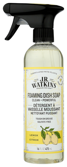 WATKINS: Soap Dish Foaming Lemon, 16 fo