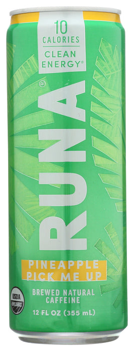 RUNA: Pineapple Clean Energy Drink, 12 fl oz