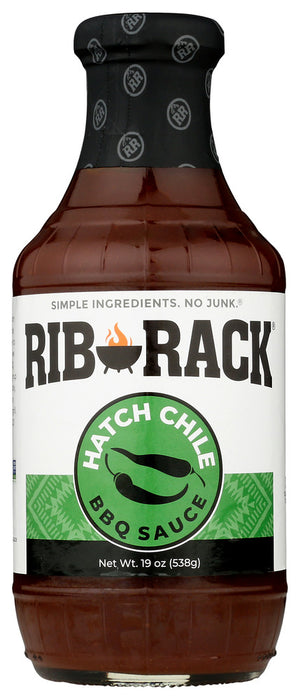 RIB RACK: Sauce Hatch Chile Bbq, 19 OZ