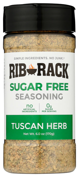 RIB RACK: Sugar Free Tuscan Herb Seasoning, 6 oz