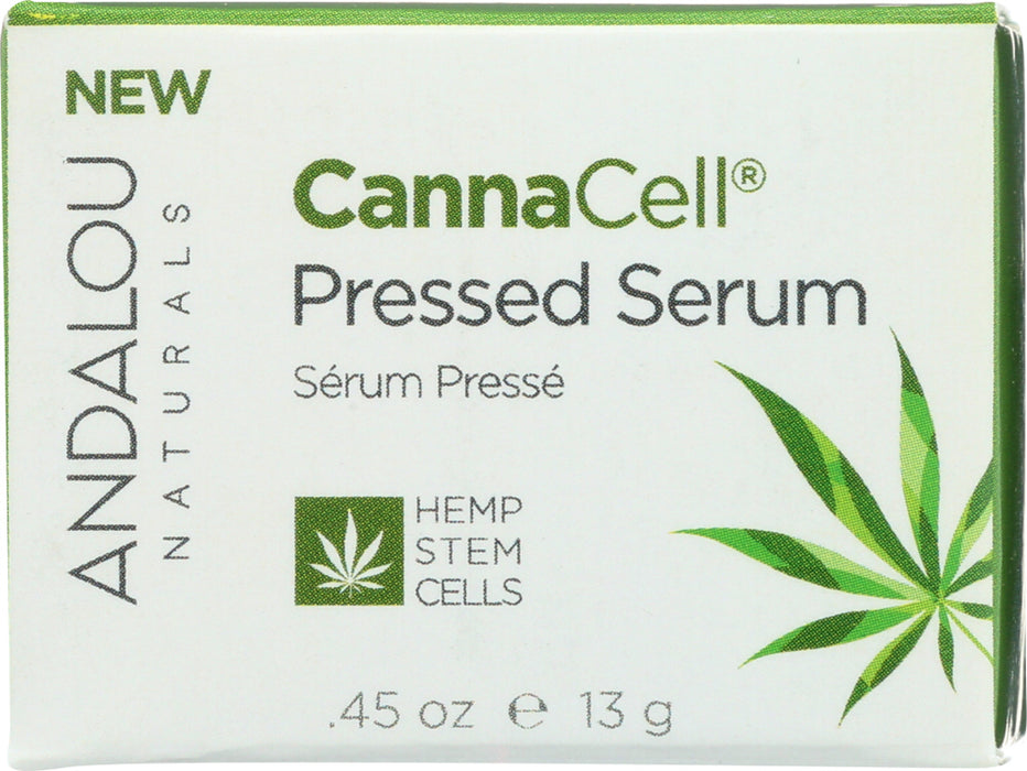 ANDALOU NATURALS: CannaCell Pressed Serum, 0.45 oz