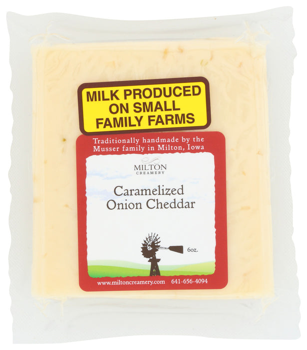MILTON CREAMERY LLC: Caramelized Cheddar Onion, 6 oz