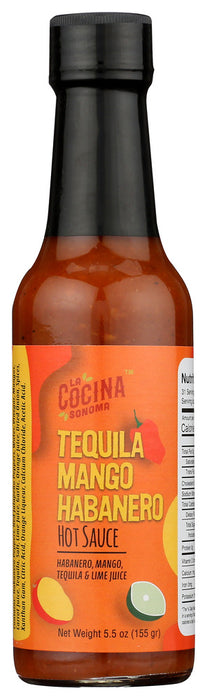 THE SONOMA KITCHEN: Sauce Hot Tequl Mng Hbnr, 5.5 OZ