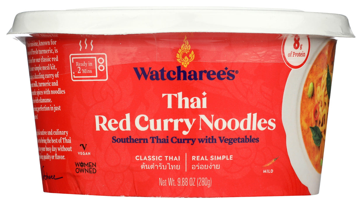 WATCHAREES: Thai Red Curry Noodle Bowl, 9.88 oz