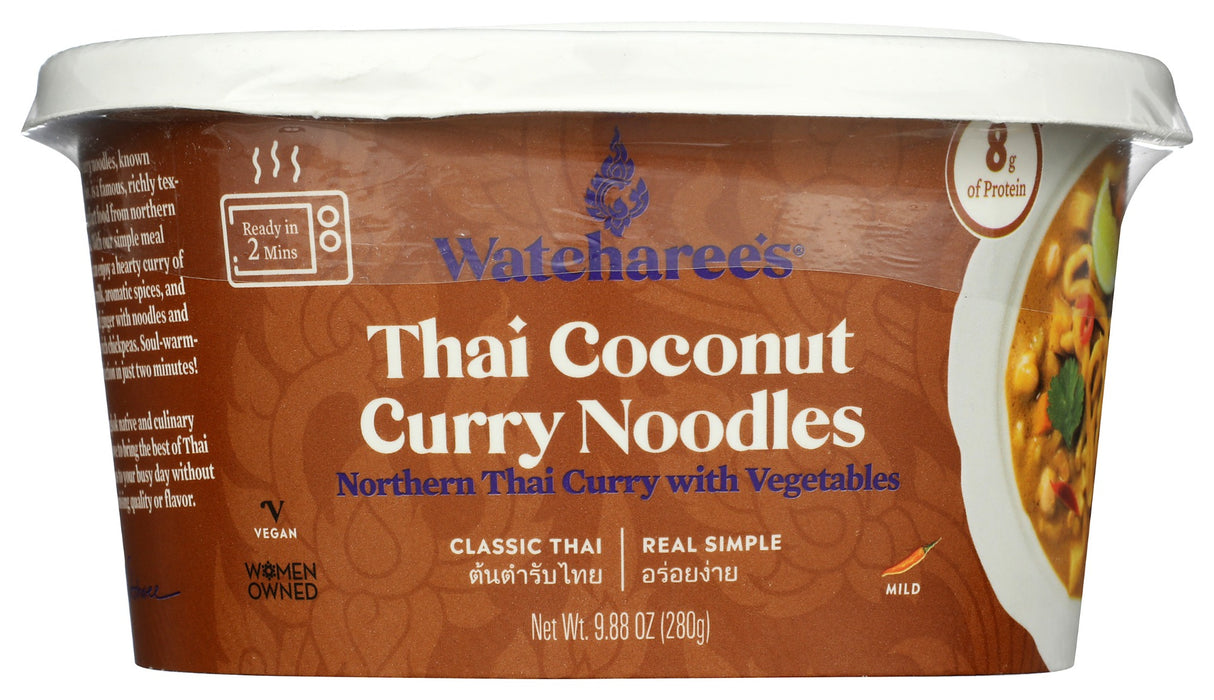 WATCHAREES: Thai Coconut Curry Noodle Bowl, 9.88 oz