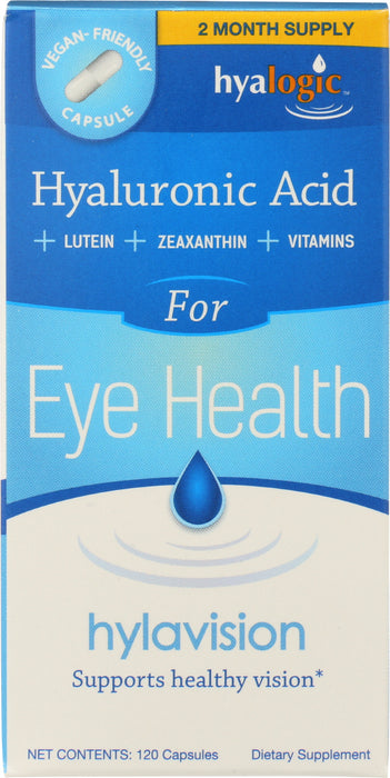 HYALOGIC: Ha Hylavision Eye Frmla, 120 VC