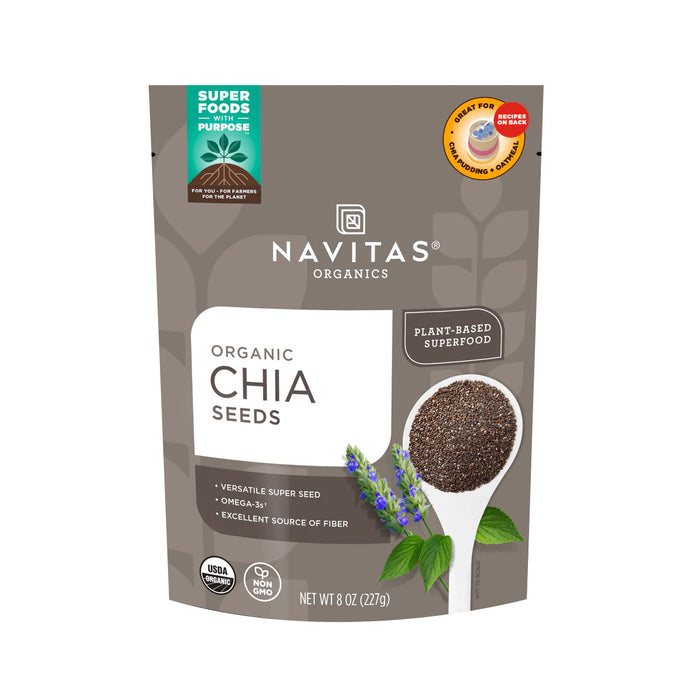 NAVITAS: Organic Chia Seeds, 16 oz