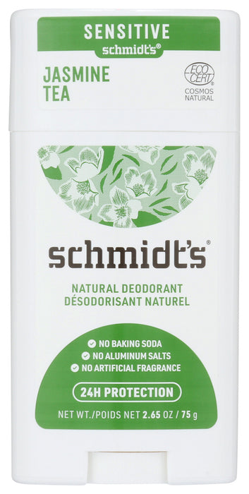 SCHMIDTS: Jasmine Tea Deodorant Stick, 2.65 oz