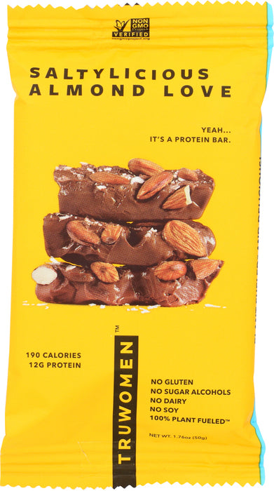 TRUBAR: Saltylicious Almond Love Protein Bar, 1.76 oz