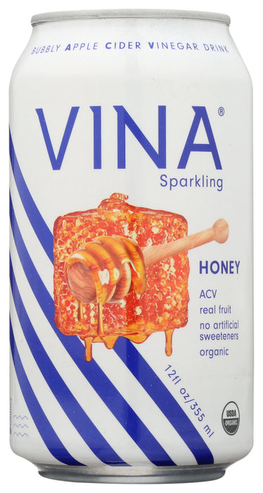 VINA: Honey Apple Cider Vinegar, 12 fo