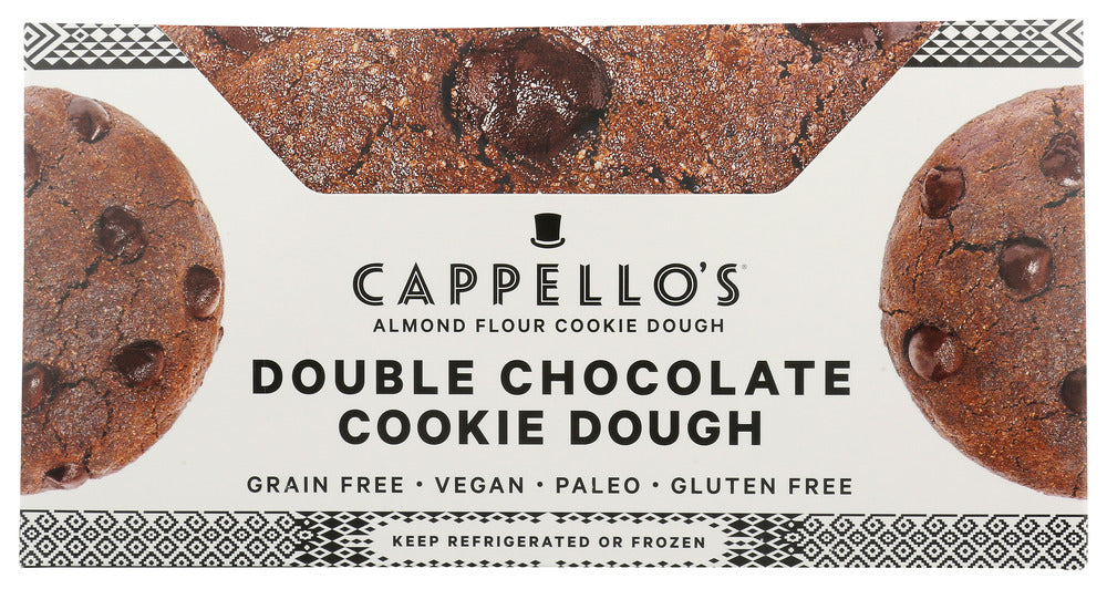 CAPPELLOS: Double Chocolate Cookie Dough, 12 oz