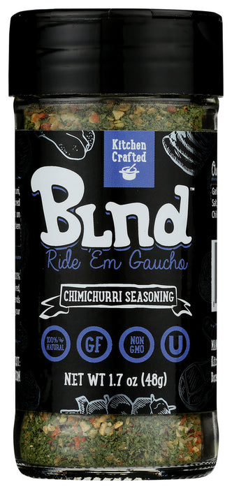KITCHEN CRAFTED: Ride Em Gaucho Blnd Chimichurri Seasoning, 1.7 oz