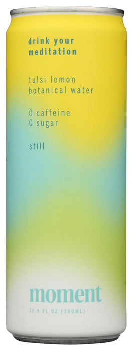 MOMENT: Water Still Botanical Tulsi Lemon, 11.5 fo