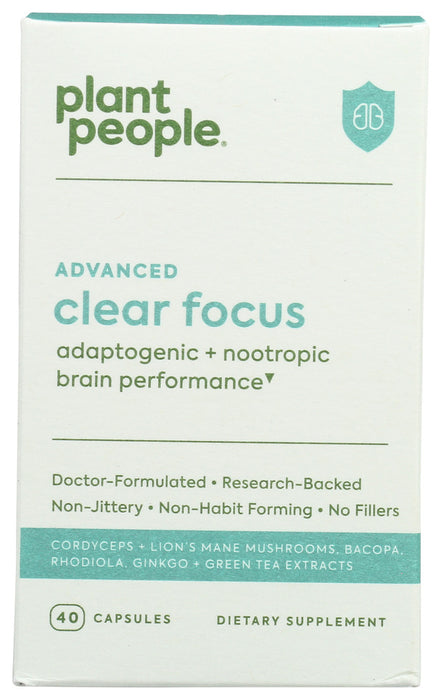 PLANT PEOPLE: Clear Focus, 40 CP